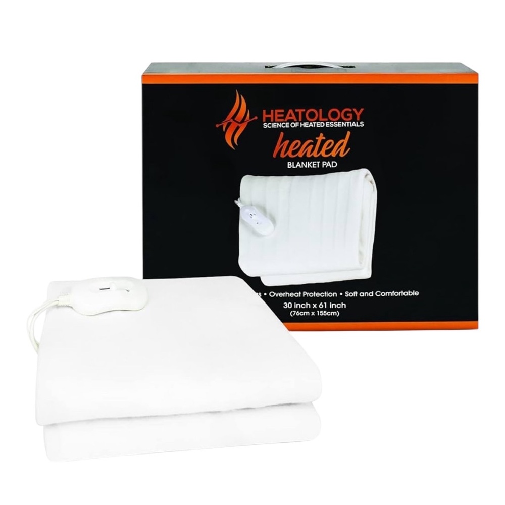 Electric Heated Mattress Pad (30" x 61")UL Certified 3 Settings/Auto ShutOff NWT